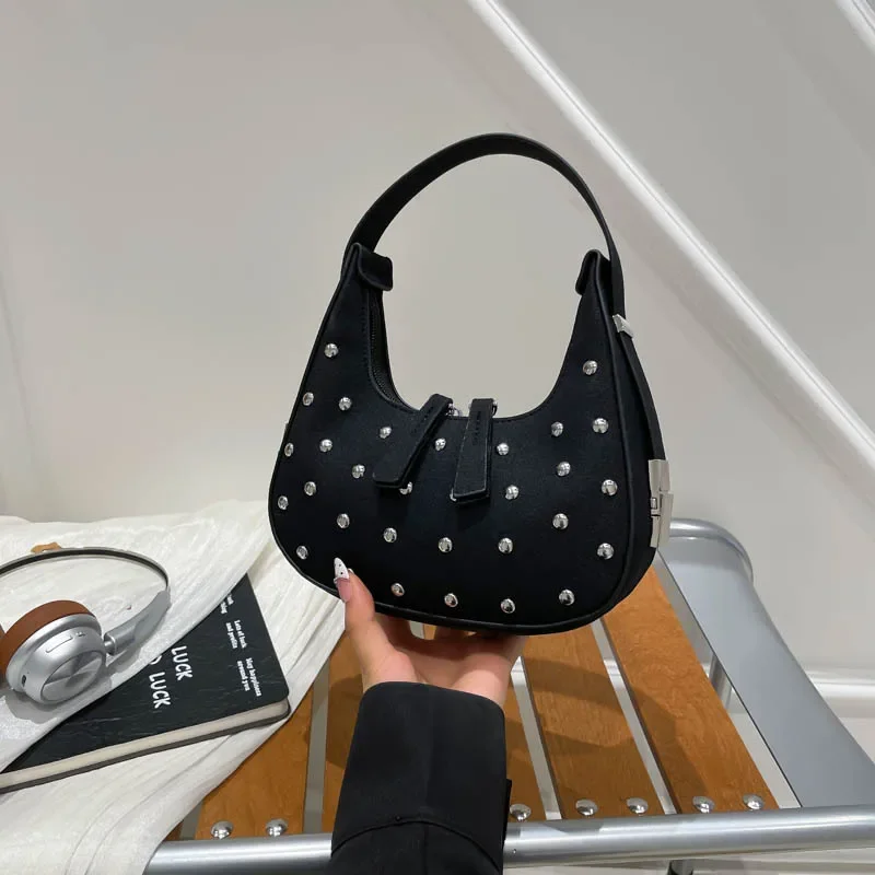 

2025 Retro Women's Underarm Bag, Genuine Leather Multi-way Shoulder Crossbody Purse, Vintage Tote for Work Commute & Dating