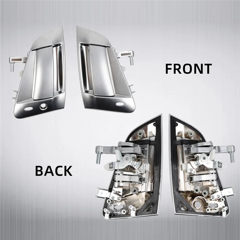 

Хорошо 1 пара внешних передних левых и правых боковых дверных ручек в сборе для Nissan 370Z 2009-2018 80607-1EA0B 80606-1EA0B