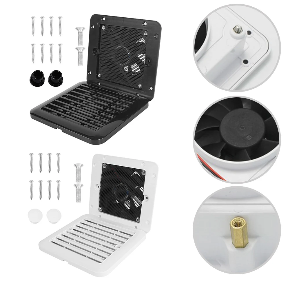 

Детали интерьера Боковой вентилятор Сильный ветер Односторонняя бесшумная ветровая вентиляция Вытяжной вентилятор 12 В Замена