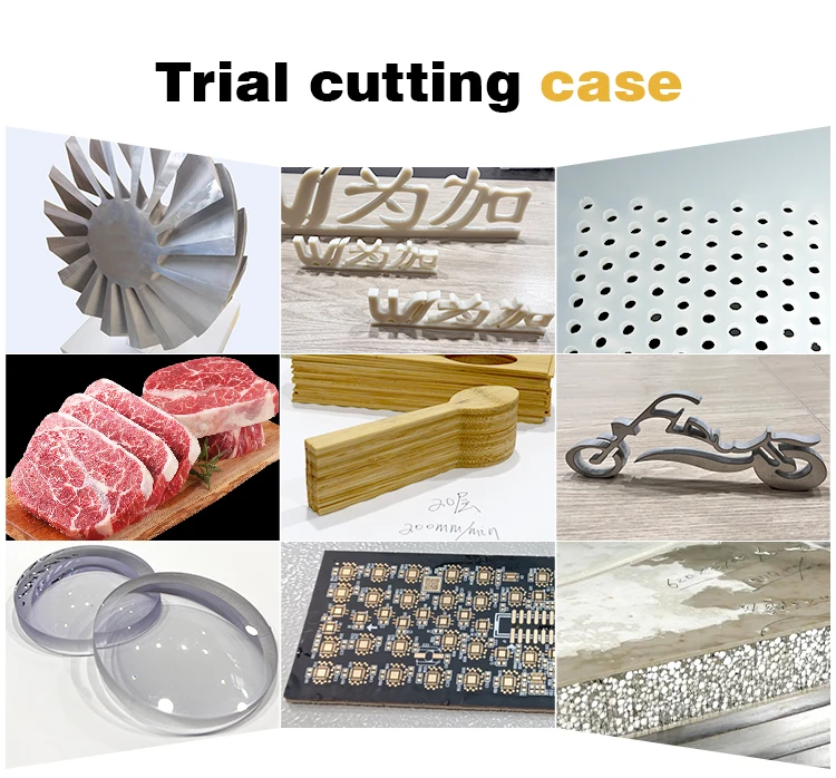 Forplus Waterjet Machine Manufacturer Desktop Water Jet Cutting Machine AC 5 Axes Water Jet Cutters