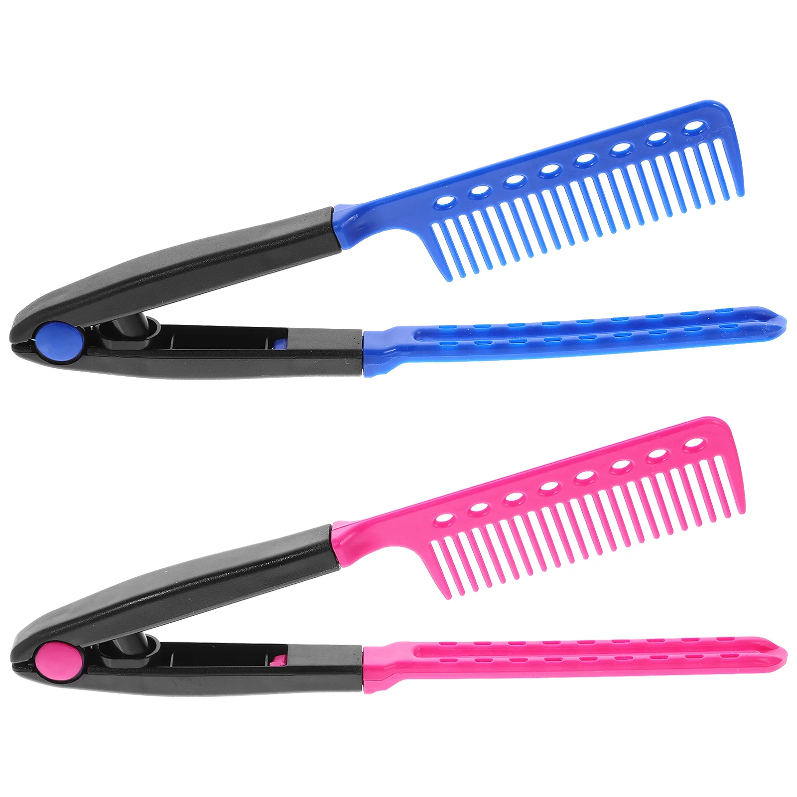 

2 PCS Brush for Hair Comb Men Ironing Small Combs Girl High and Stretched Barber Straightening Hairdressing Styling Children