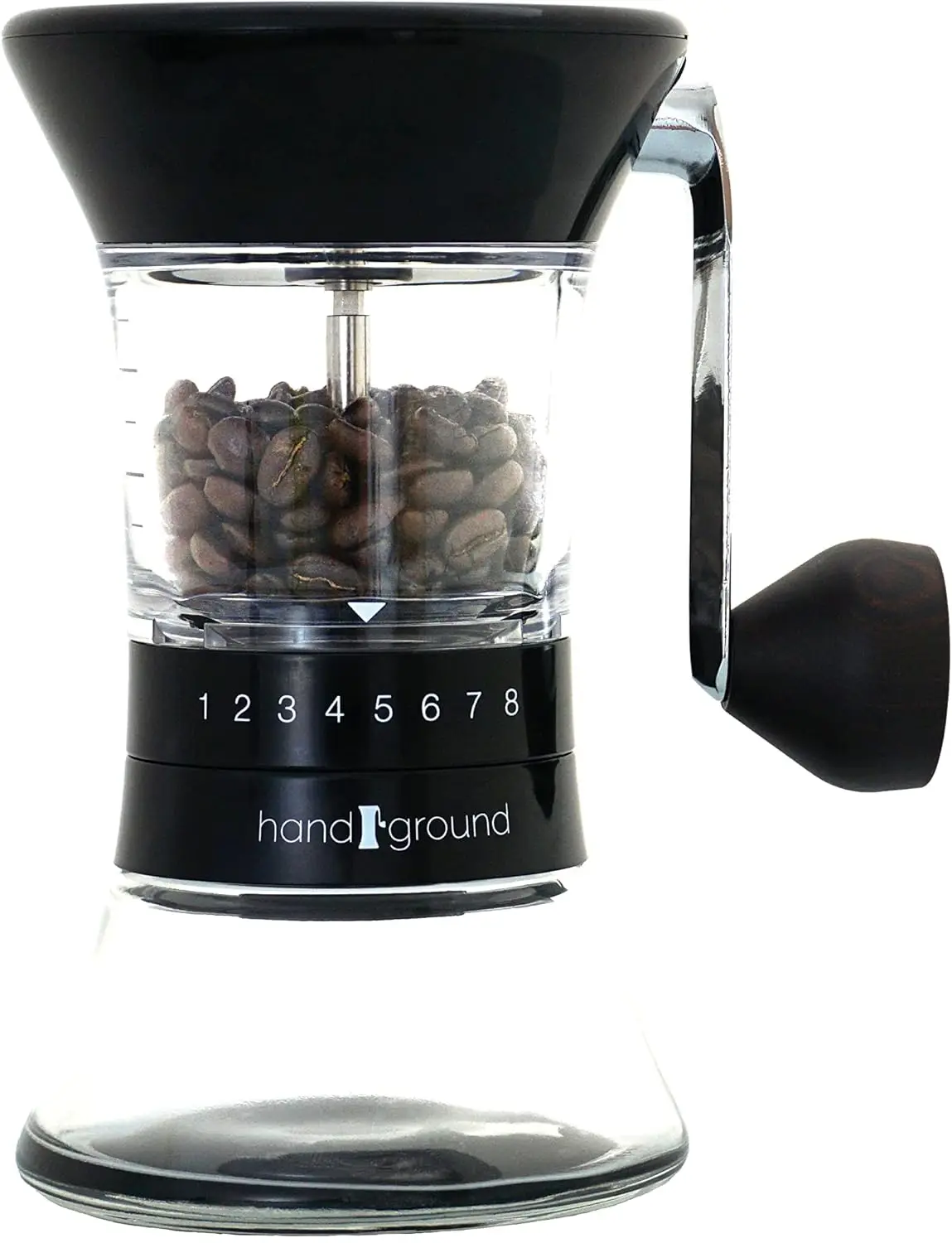 

Precision Manual Coffee Grinder with Ceramic Burr and Adjustable Settings for All Brewing Methods