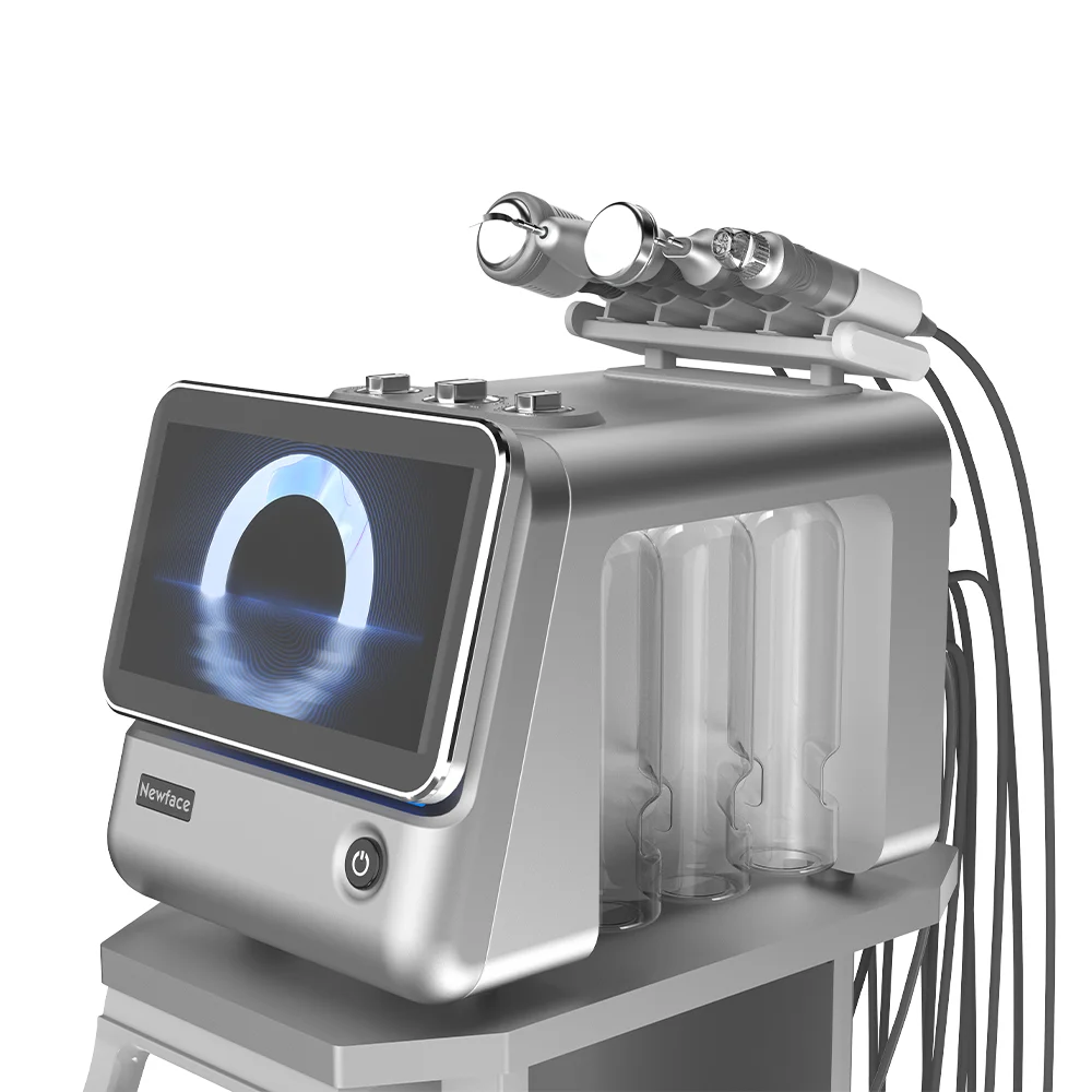 

Многофункциональный аппарат 8 в 1 для ухода за кожей: анализатор кожи, гидропилинг, омоложение, кислородная струя для салонов и дома