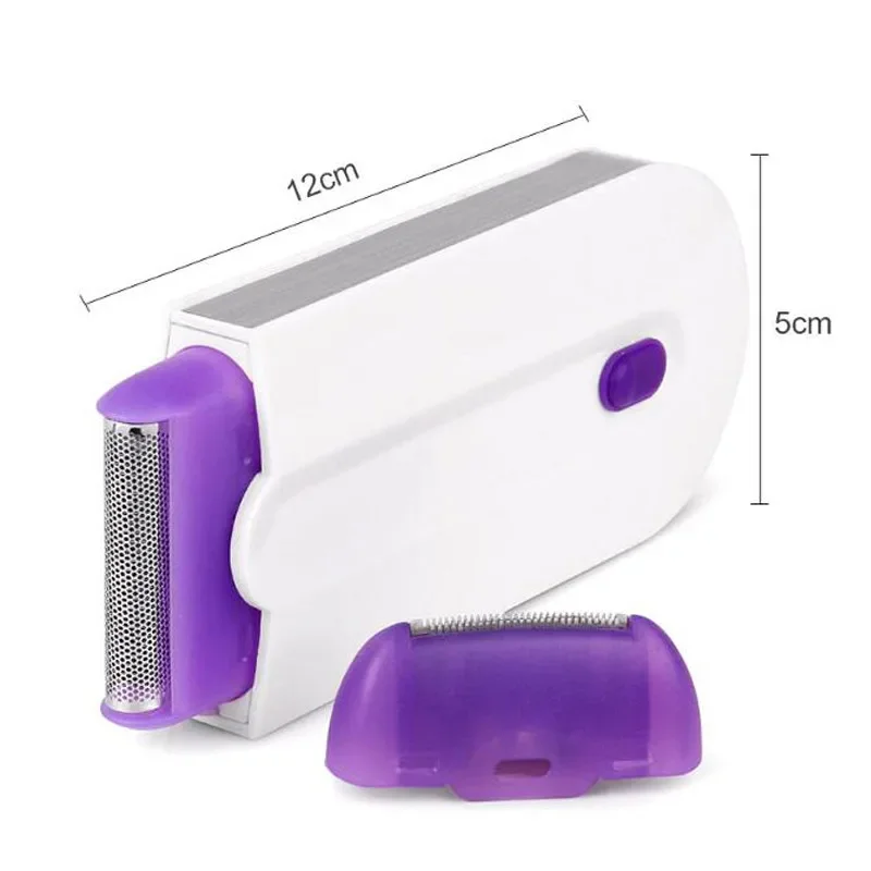 Women's Epilator Painless 2 IN 1 Hair Remover Epilator Body Face Leg Bikini Shaver Hair Removal Hair Trimmer Shaving Device view 6