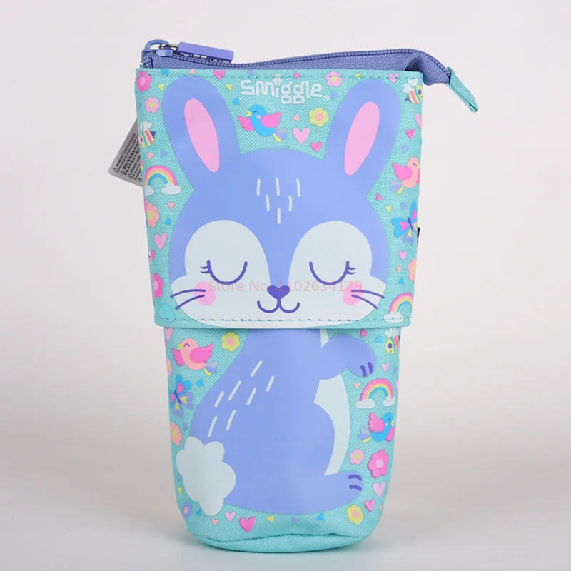 Australia smiggle purple koala purple rabbit series schoolbag student kawaii backpack pencil case meal bag pencil case gift