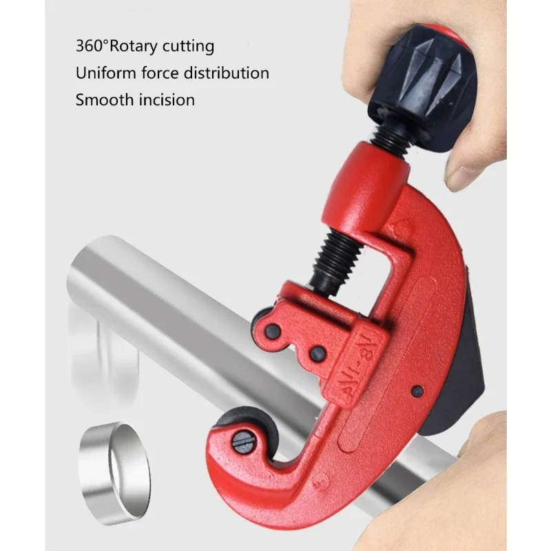 57QF Reliable Ratchet Pipe Cutter Constructed with Kirsite for Smooth and Effortless Pipe Cutting in Workshops