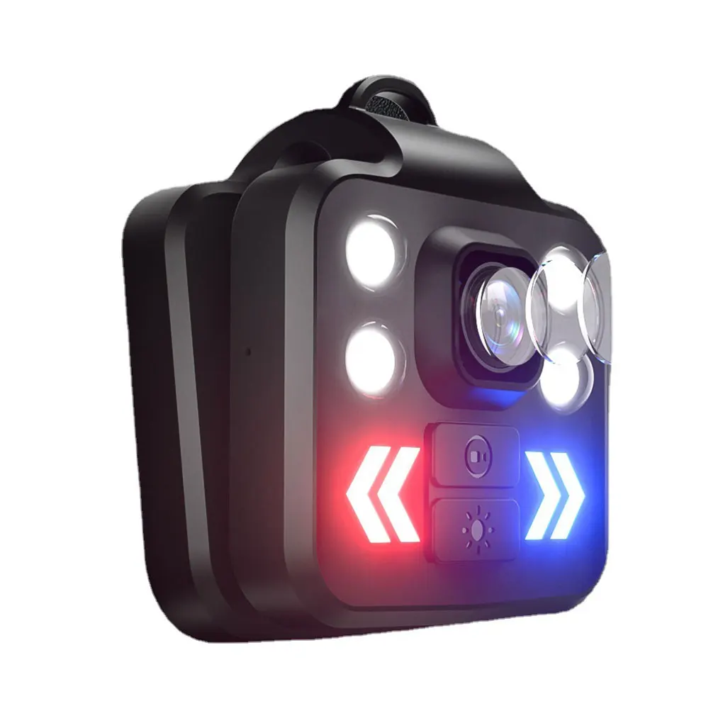 

Mini Body Camera Personal Video Recorder Waterproof LED Night Visions Recording Tool 1080P Cam for Outdoor Cycling