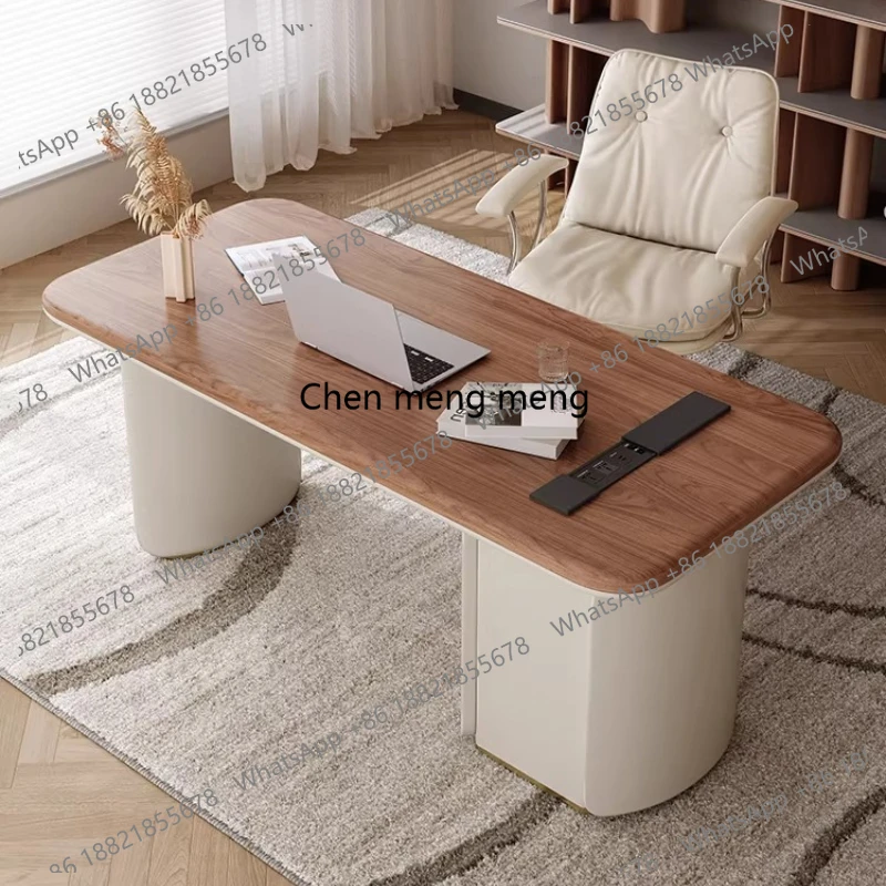 

140 160 180 cm Modern Cream Style Room desks gaming desk table computer desk office study desks Tables pliante office furniture