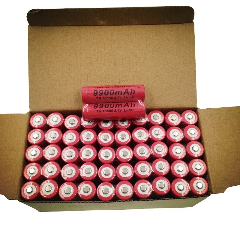 18650 Battery 3.7V  lithium battery rechargeable lithium battery for flashlight Torch Accumulator Cell