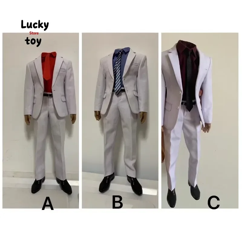 Toy Center 1/6 Soldier Handsome Suit Set for Wedding Attire Three Colors Clothes for 12inch Action Figures AT020 BT001 Body