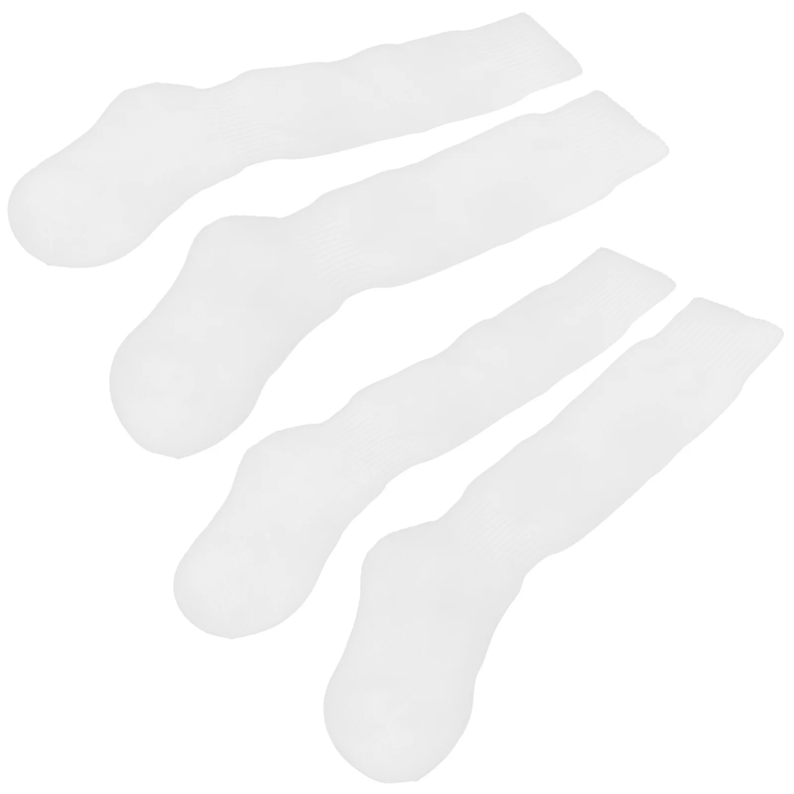 

2Pairs Sports Socks for Kids Football Long Calf Compression Stockings Sweat Absorb Moisture Wicking Elastic Soccer Socks