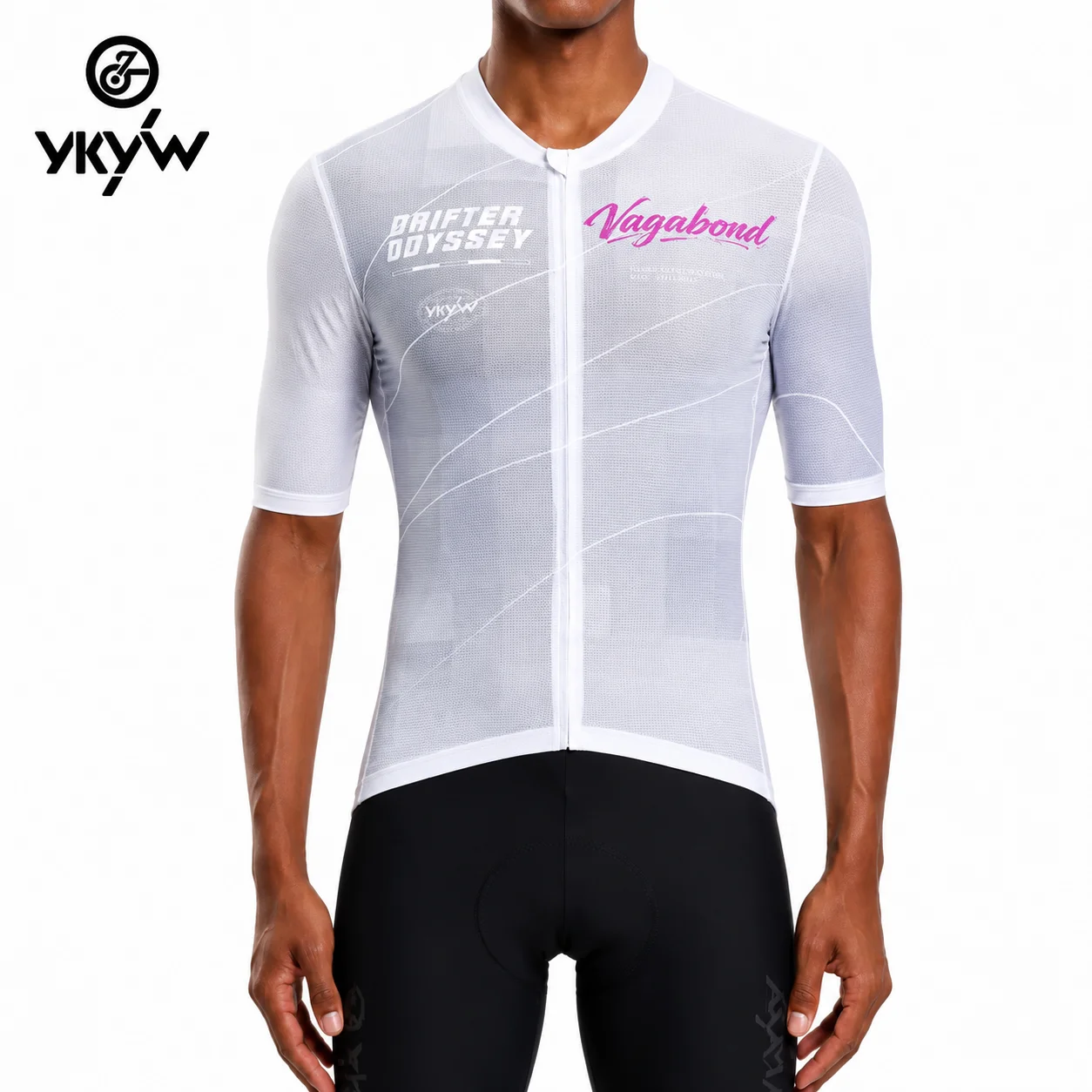 YKYWBIKE MAN Cycling Jersey Summer Short-sleeved Shirt Quick-drying Breathable Spain Football Shirt 2026 Man Cycling Maillot