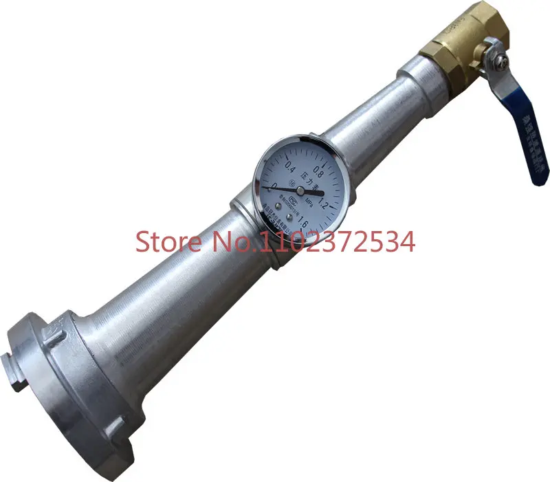 Fire hydrant pressure measuring joint fire water gun pressure tester fire hydrant system water test detection device