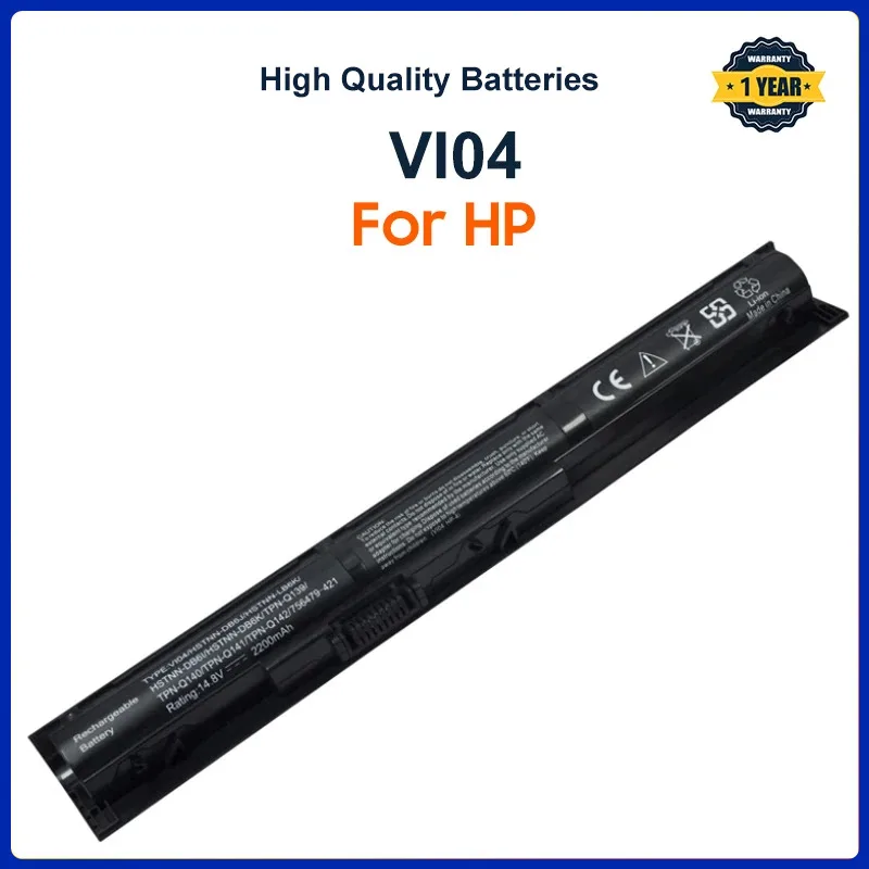 VI04 Battery for HP Pavilion 17 15 ENVY 15-K028TX K031TX K032TX HSTNN-DB6I HSTNN-DB6K HSTNN-LB6J TPN-Q140 TPN-Q141