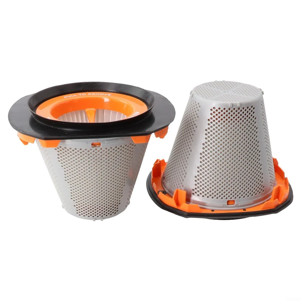 BLACK+DECKER 20V MAX POWERCONNECT ハンドヘルド掃除機モデル BCHV001C1 用 EQAZ フィルター交換品 (2 パック)