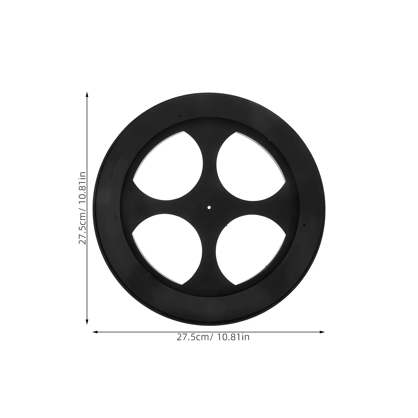 حامل عرض دوار قاعدة القرص الدوار 360 درجة لحامل منصة الغزل لعرض كعكة البيع بالتجزئة #3