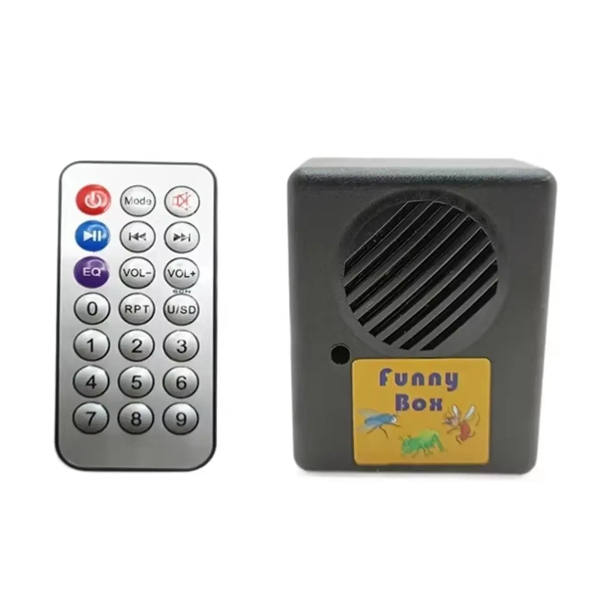 B21B Funny Remote Controlled Mosquito Fly and Cricket Sound-Making Toy for Pranksters and Children