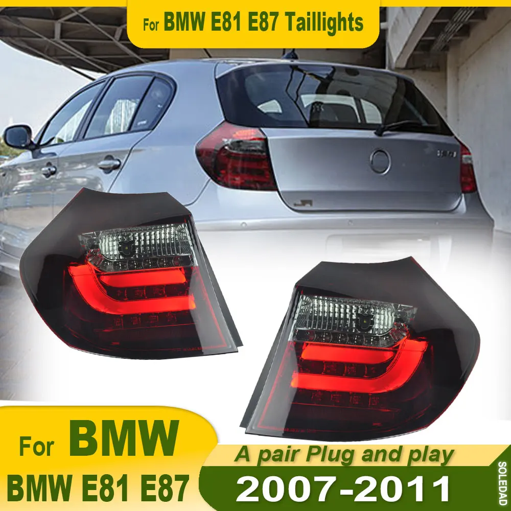 Car Accessories LED Taillight For BMW 1 Series E87 2007-2011 DRL Fog Rear Trailer lamps Turning Signal Voiture Plug And Play