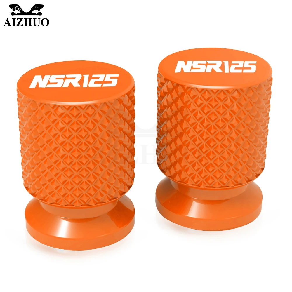 لهوندا NSR125 NSR 125 1988 1989 1990 الألومنيوم الإطارات صمام عجلة الجذعية غطاء الغبار يغطي إطار دراجة نارية حافة غطاء منفذ الهواء