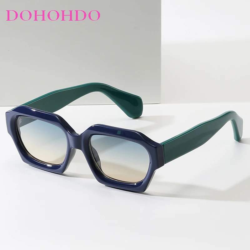 

DOHOHDO Oversized Square Shape Sunglasses Stylish Vintage Outdoor Shades Trendy Brand Designer UV400 Women Eyewear Oculos De Sol