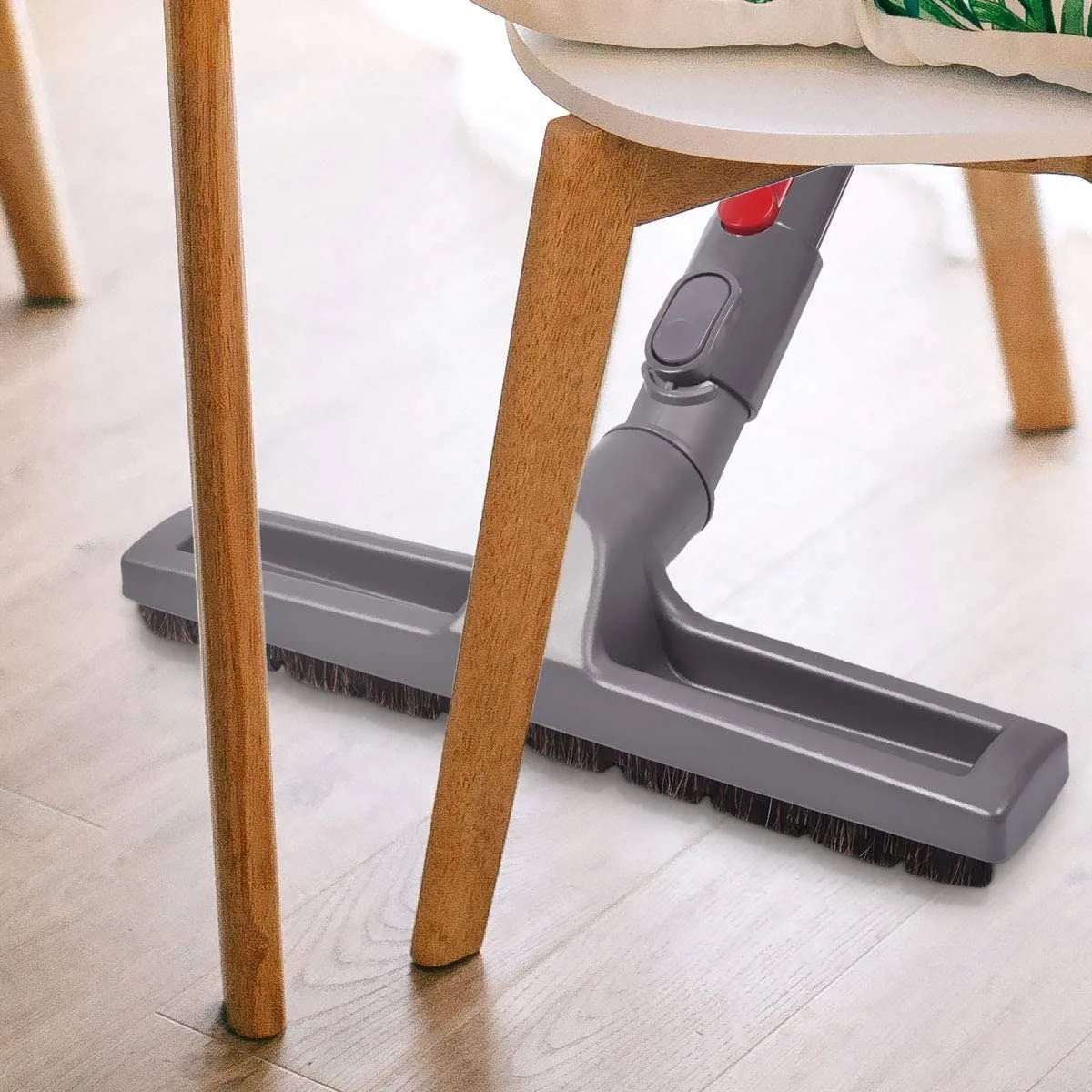 #19L Floor Brush Head for Dyson Vacuum Cleaner V7 V8 V10 Mixed Horsehair,Floor Brush Head for Dyson,(PP+Imitation Horse Hair)