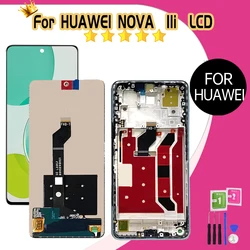 6.8'' Display For Huawei nova 11i nova11i LCD Display Touch Screen For Huawei Nova 11i Nova11i MAO-LX9N MAO-LX9 LCD Digitizer