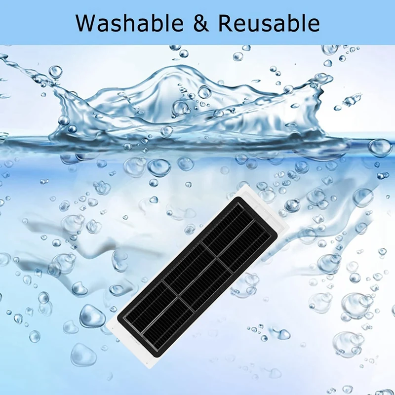 10PCS For Xiaomi Roborock S5 S502-00 S502-02 S5 Max S6 S6 Maxv S6 Pure E4 E5 Robot Vacuum Part Activated Carbon Filters Parts