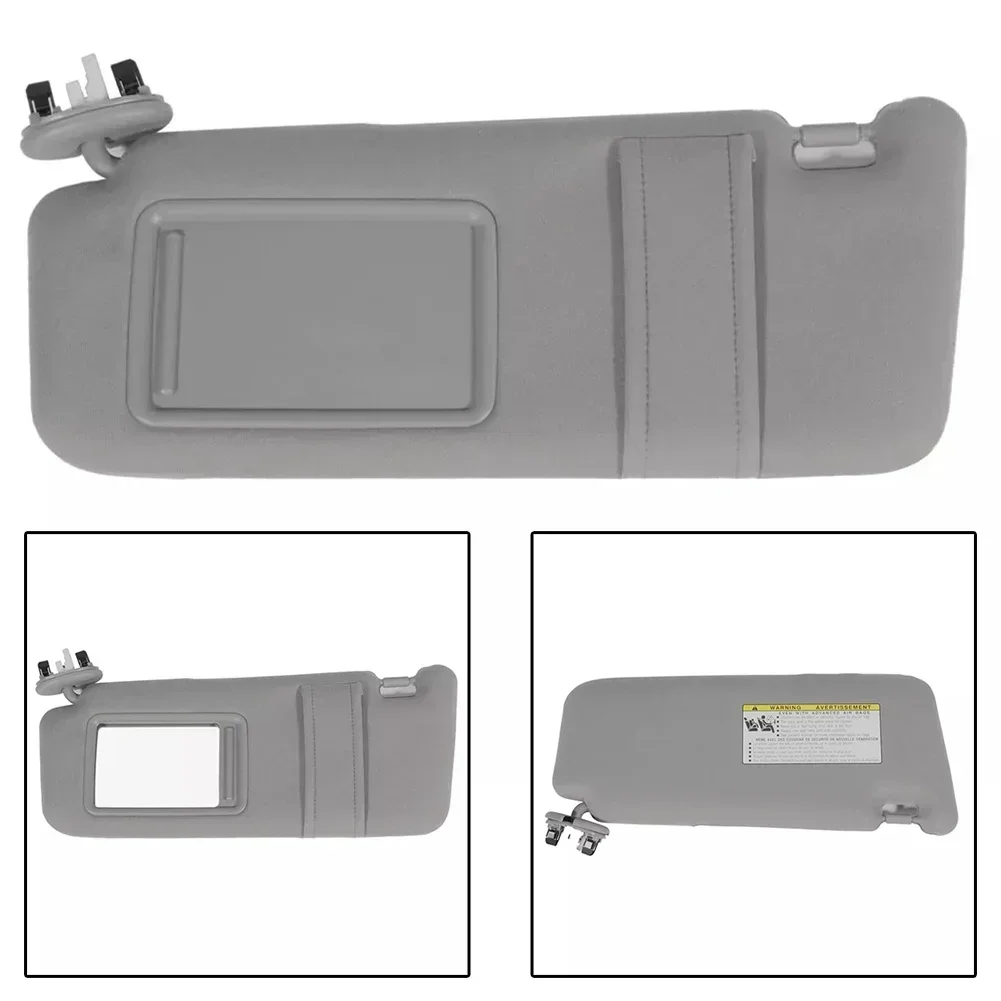 For Toyota For Camry Driver Side Sun Visor (2007 2011) with Vanity Light Direct Fit Replacement Part Number 74320 06800 B0