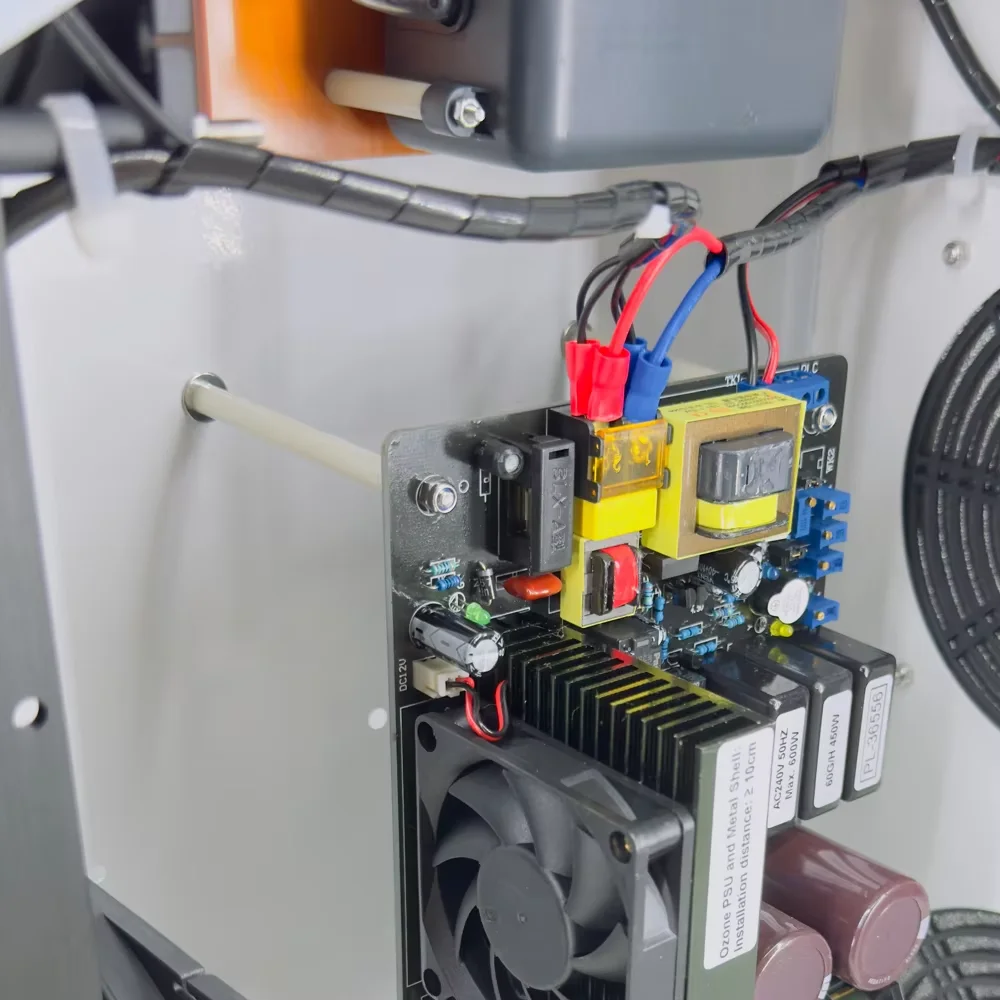 CE FCC ROHS H3 40g/h 60g/h Stainless steel shell ozone machine water disinfection purification