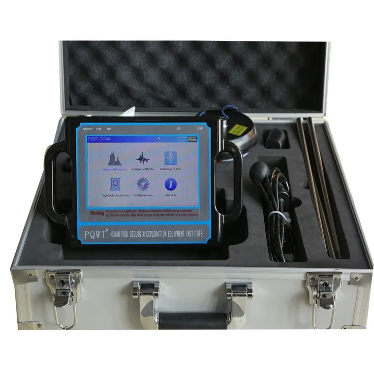 Indoor and Outdoor Water Leak Detector PQWT-CL200 Pipe Leak Detection System for Sale for Mining Machines