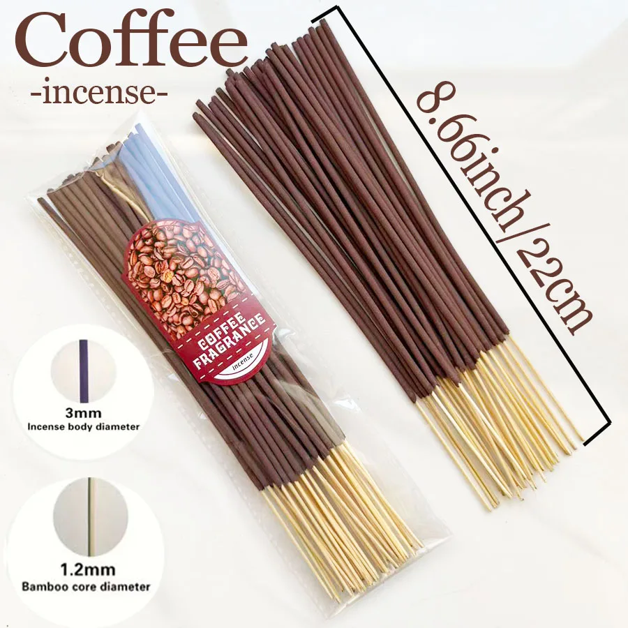29/69/152 Handmade Coffee Aromatherapy Stick | Warm Café Atmosphere, Suitable for Office and Outdoor Home Decoration