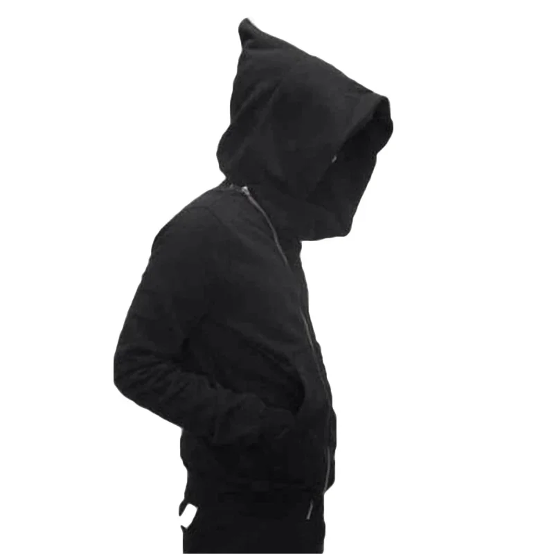 Autumn New Hooded Men's Jacket Zipper Cardigan Sweatshirt Hip Hop Swing Street Dress Fashion Hoodie