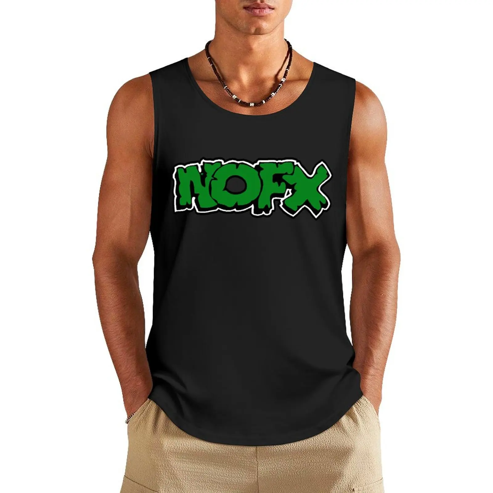 

Nofx Tank Top fitness clothing for men t-shirts for men sports suits