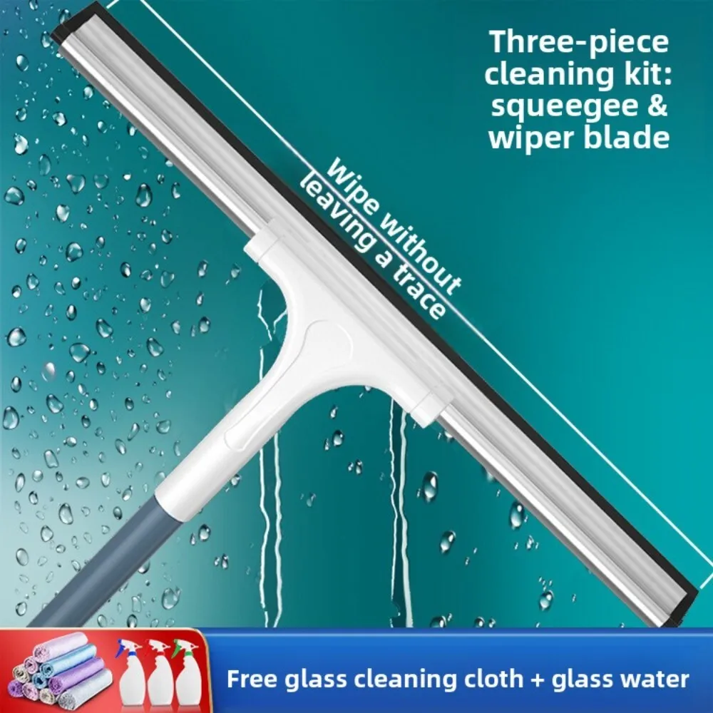 

Household Multi Functional Water Glass Floor Cleaner with Soft Rubber Blade for Easy Scrubbing at Home Office Window Surface