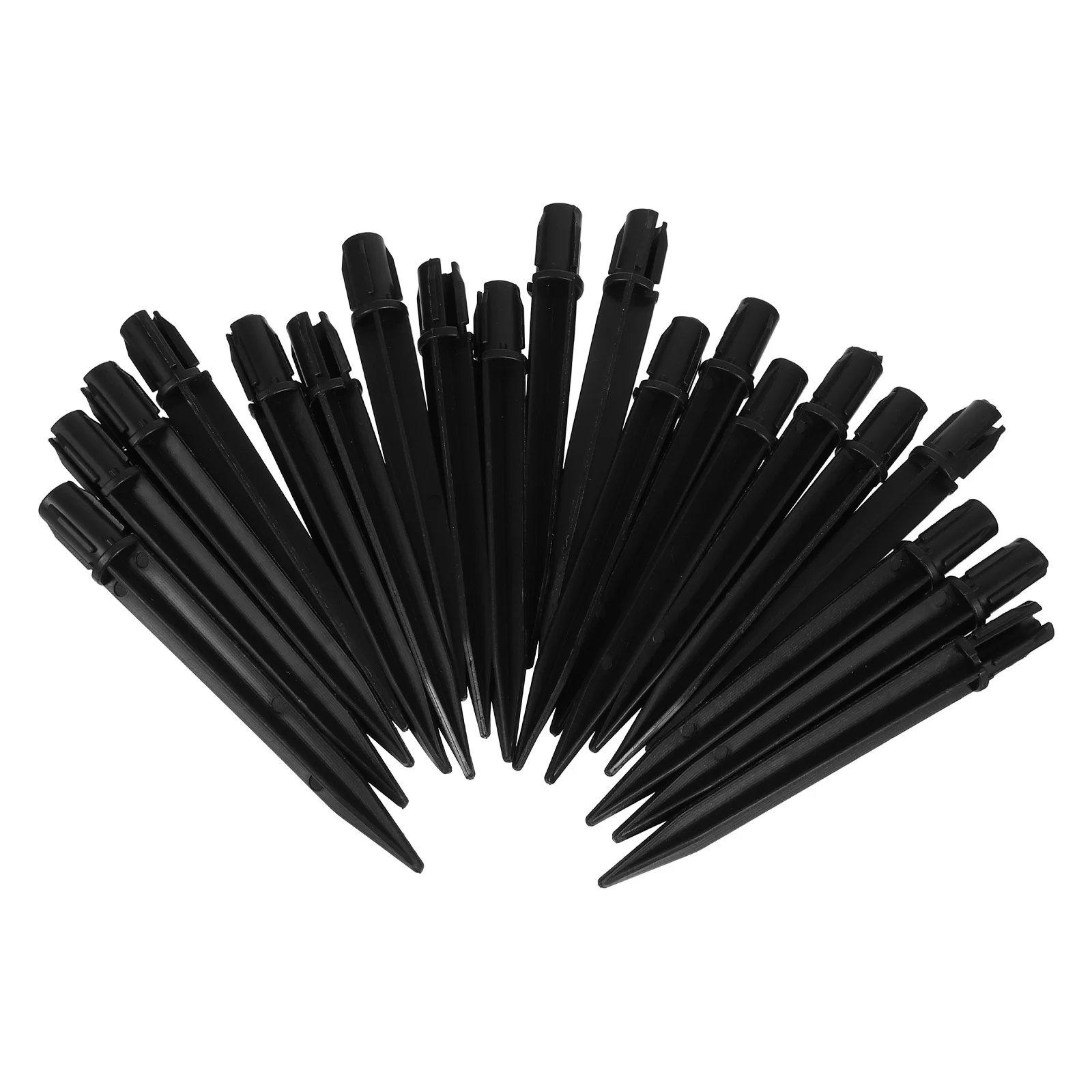 

20pcs Lawn Lamp Ground Spike Abs Sturdy For Solar Yard Stakes Replacements Garden Light Stakes Outdoor Decorative Spikes