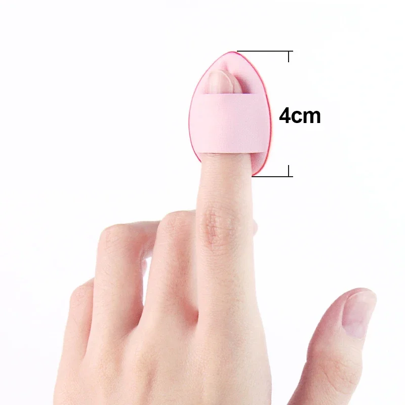 CNK 6/10Pcs Mini Finger Puff Foundation Kleine Luft Kissen Pulver Schwamm Gesicht Concealer BB Creme Kosmetische Applikator make-up-Tools