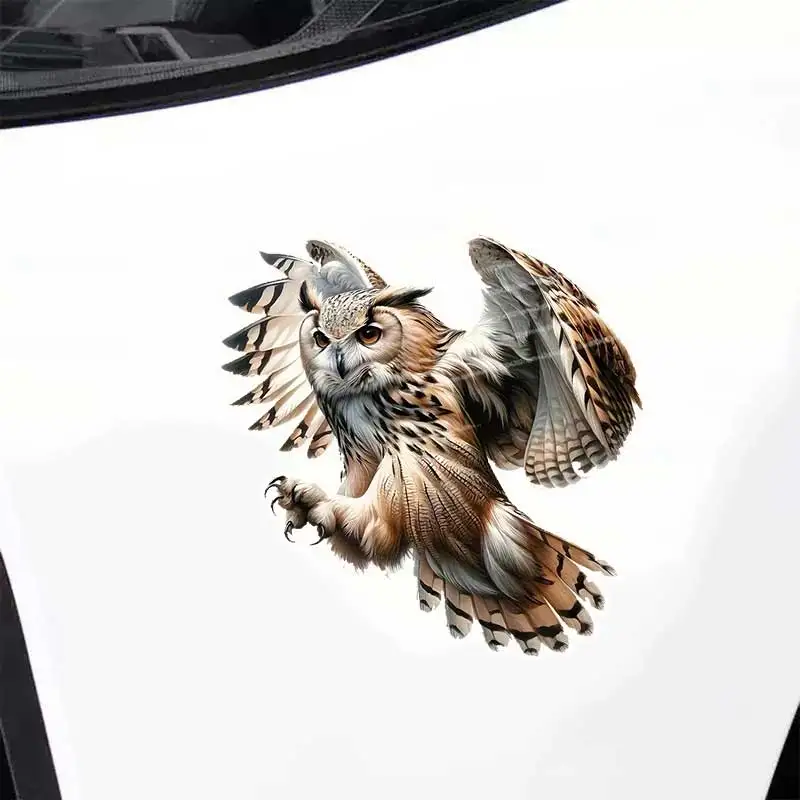 Owl Stickers for Cars Motorcycles Laptops - Durable Decals for Smooth Surfaces Q72