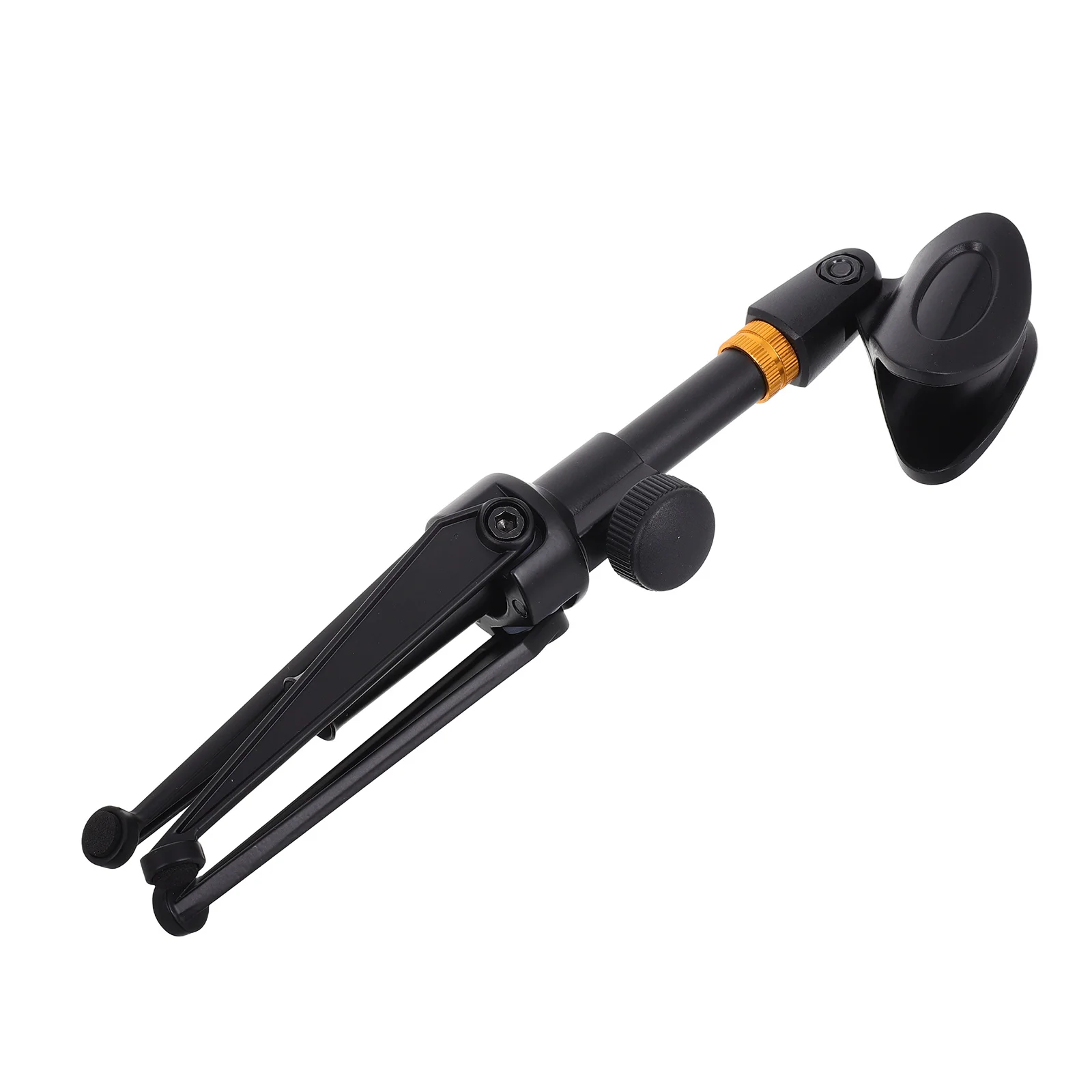 

Microphone Stand Desk Tripod Accessories Adjustable Holder Metal Desktop with Clip