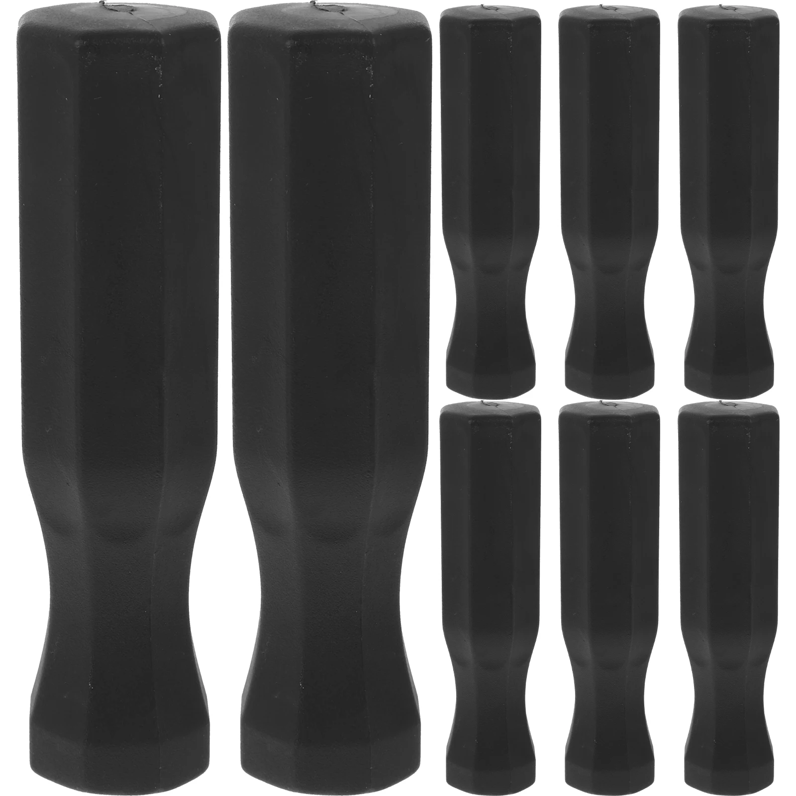 

8pcs Foosball Table Handle 5 8 Inch PVC Anti Slip Design Soccer Machine Parts 16mm Diameter Compact Octagonal Handles