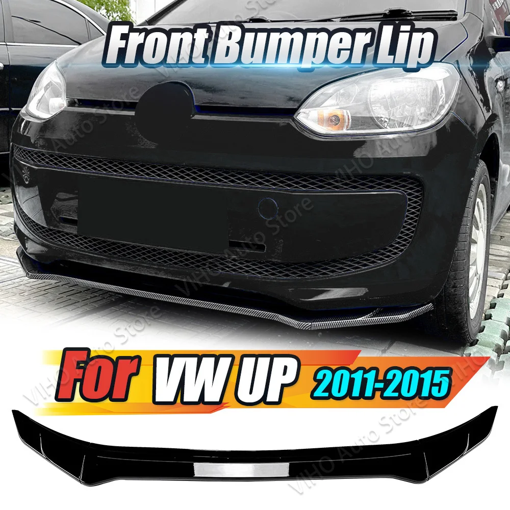For Volkswagen UP 2011 2012 2013 2014 2015 Car Front Bumper Lower Splitter Lip Trim Spoiler Diffuser Guard Body Kits