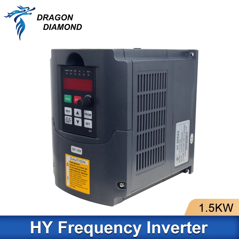 1.5KW HY Variable Frequency Driver 110V 220V 0-400Hz 3P Output VFD Huanyang Inverter for CNC Spindle Motor Speed Control