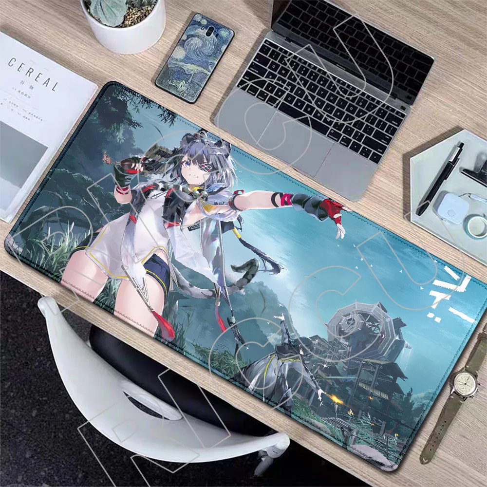 Anime Girl Kawaii E-Sports Game Arknights Endfield Tangtang Mauspad Gamer Computer 40X90CM Schreibtischunterlage Laptop Büro Großer Teppich – Detail 16