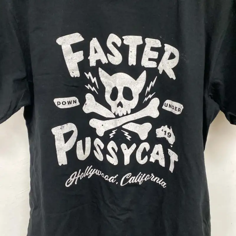 Faster Pussycat band artwork black T shirt All sizes S to 45XL 1U401
