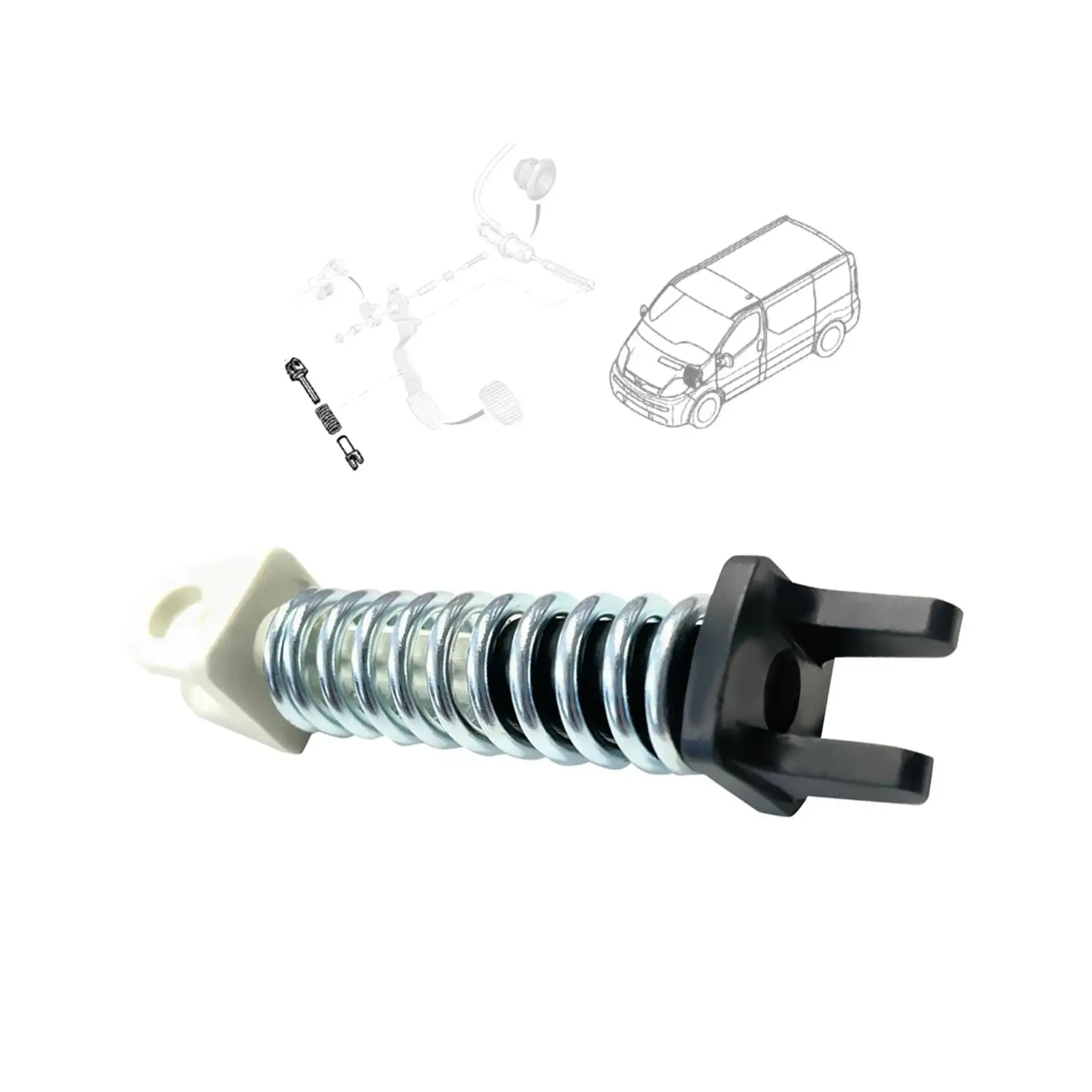 Replacement Clutch Pedal Assist Spring Reset Repair Kit for Tiggo 8 Pro Pedals 2025 Rubber Cover Universal Car Pedals