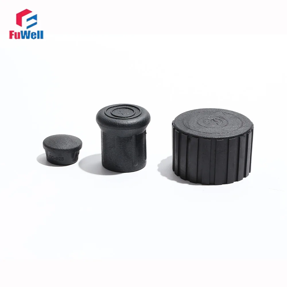 Fuwell Round Rubber Protective Stickers Anti-Slip Silent Furniture Foot Pads Protective Covers Round Pipe Foot Covers for Tables