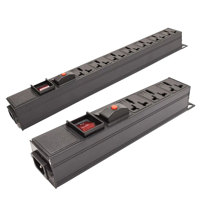 

PDU Power Strips Schuko 16A универсальный SOCKET 1-10AC Портативная розетка