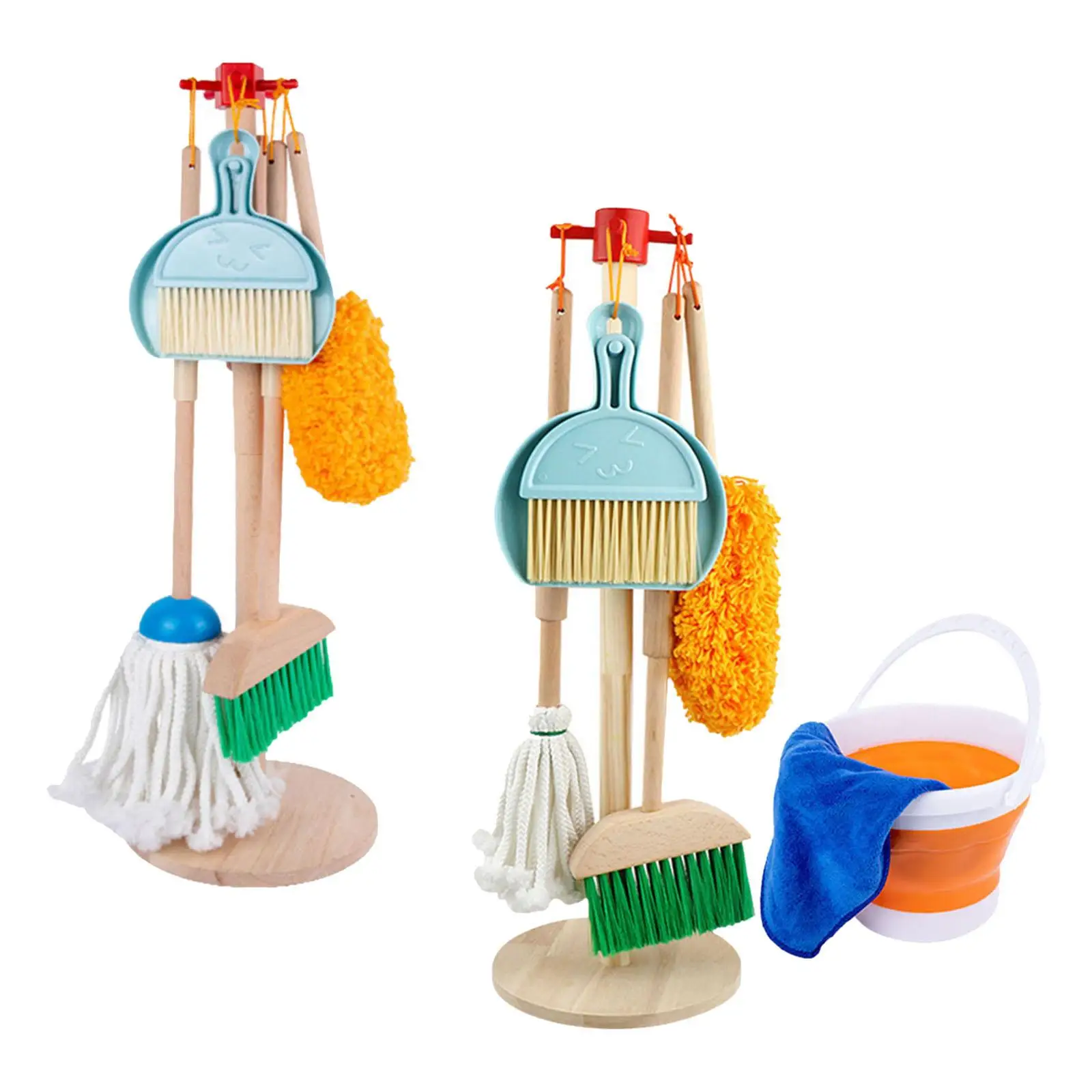 Herramienta de limpieza del hogar para niños, escoba para niños pequeños y juego de limpieza, juguete de barrido para