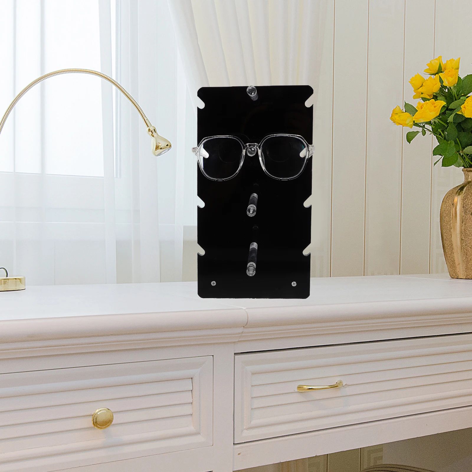 

Glasses Display Sunglasses Holder 6 5cm Layer Distance Large Tiered Eyeglass Glass Eyeglasses ganizer Shop