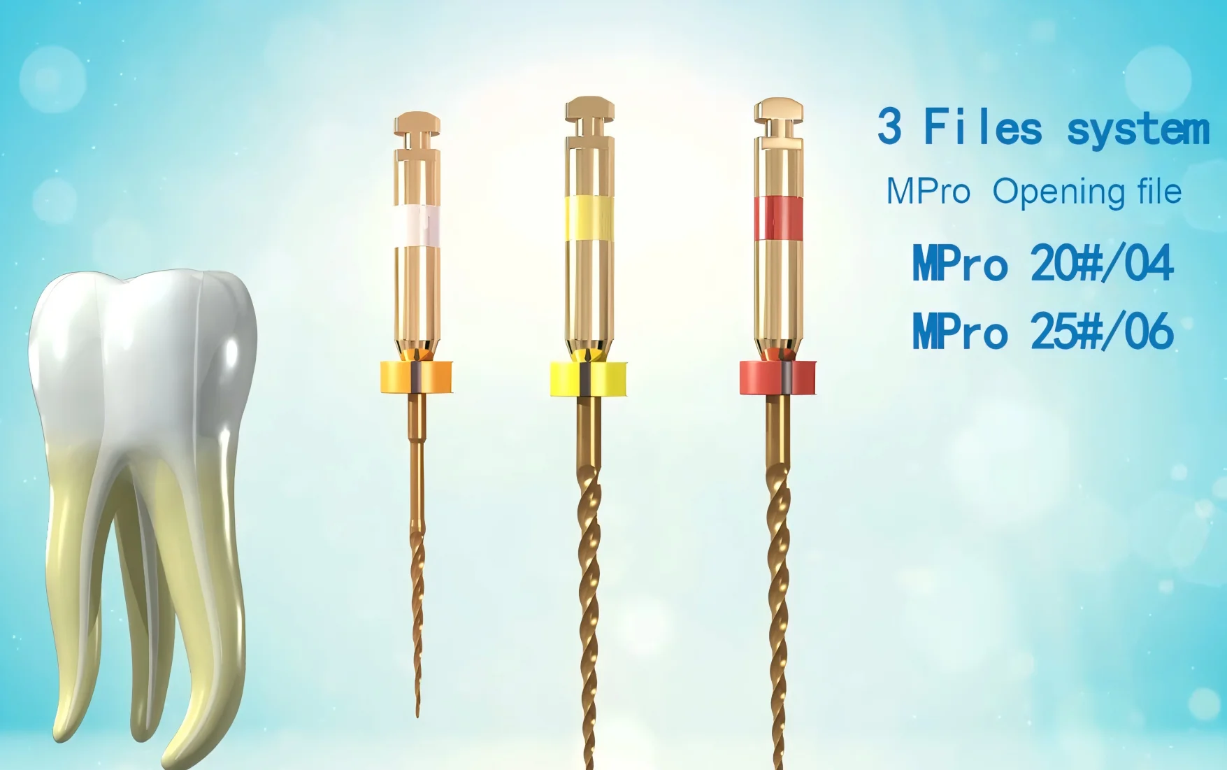

IMD Nickel Titanium M-Pro Machine Used File E3 Machine Root Canal File Dental Tools Professional Dental Equipment