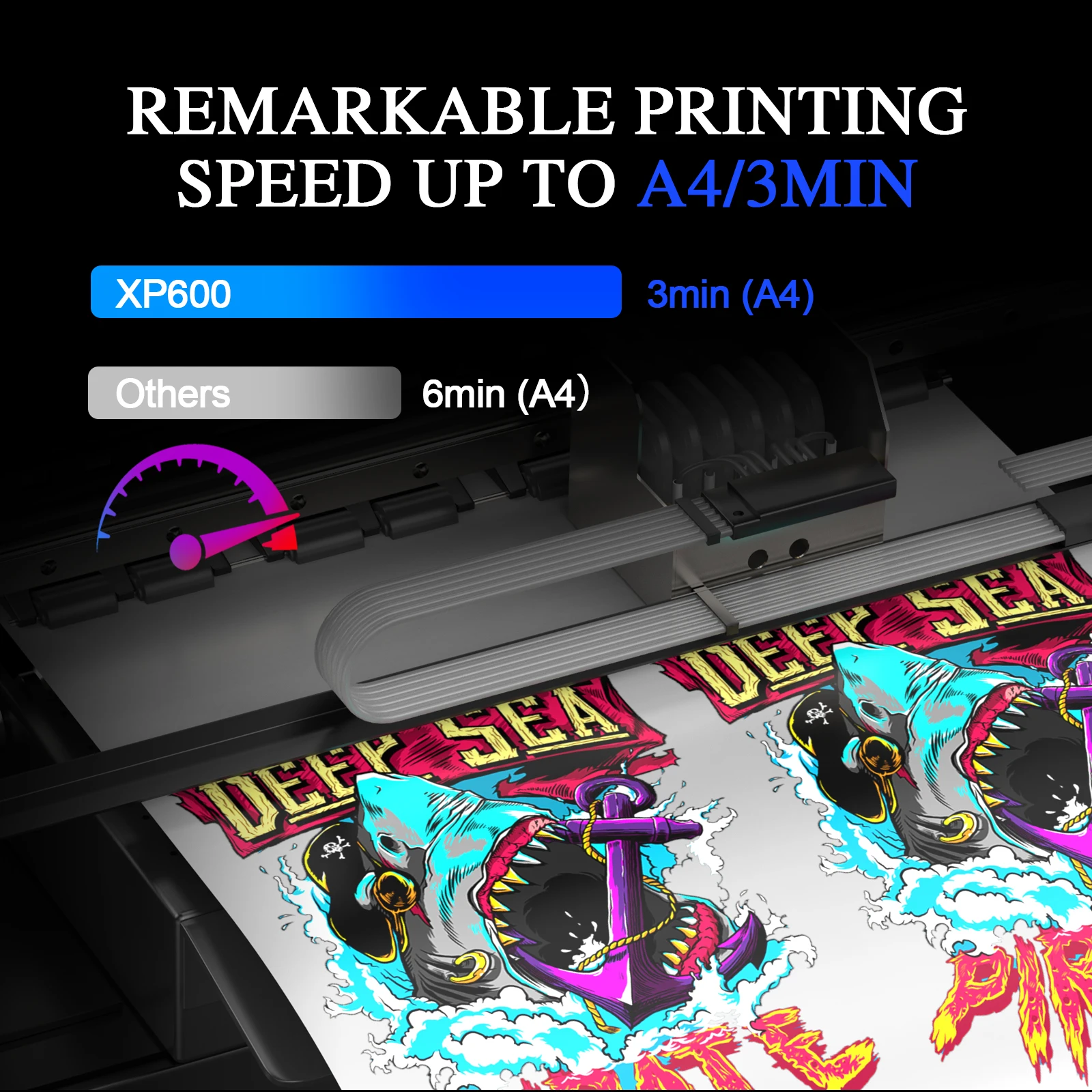 

OEMG A4 A3 DTF Printer for Epson XP600 with Ink Oven And Powder Shaker Direct to Film T-shirt Printing Machine for Clothes